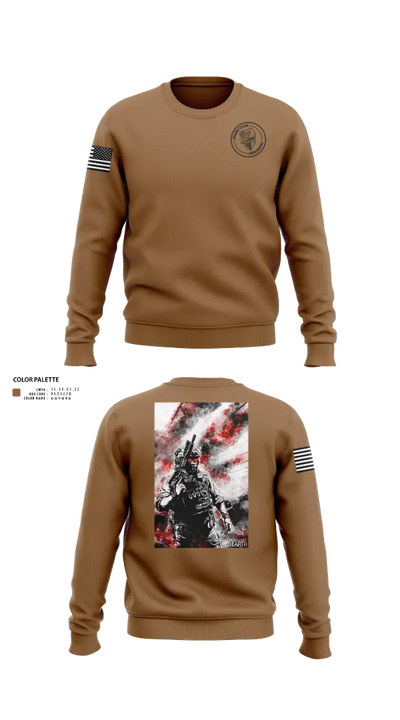 Firearms Tactical Training Squad 18655865 Crew Neck Sweatshirt - 21