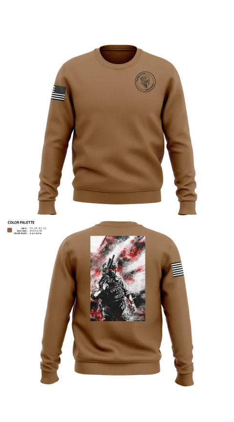 Crew Neck Sweatshirt, Firearms Tactical Training Squad, , Teamtime, Team time, sublimation, custom sports apparel, team uniforms, spirit wear, spiritwear, sports uniforms, custom shirts, team store, custom team store, fundraiser sports, apparel fundraiser