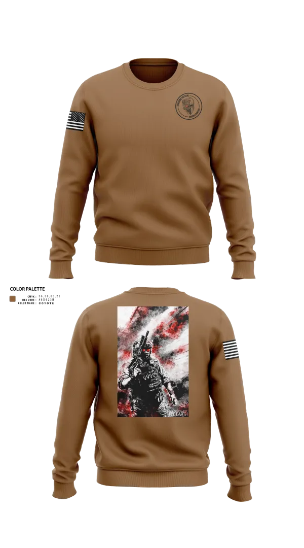 Crew Neck Sweatshirt, Firearms Tactical Training Squad, , Teamtime, Team time, sublimation, custom sports apparel, team uniforms, spirit wear, spiritwear, sports uniforms, custom shirts, team store, custom team store, fundraiser sports, apparel fundraiser
