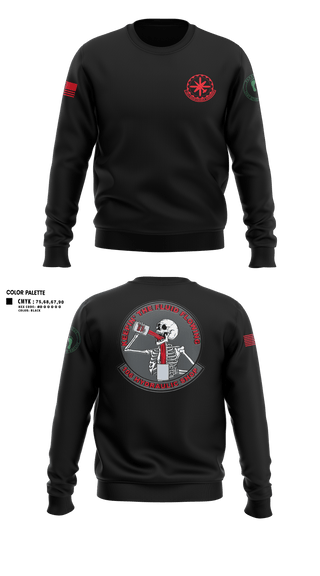Crew Neck Sweatshirt, 106 Fuels Shop, Air Force, Teamtime, Team time, sublimation, custom sports apparel, team uniforms, spirit wear, spiritwear, sports uniforms, custom shirts, team store, custom team store, fundraiser sports, apparel fundraiser
