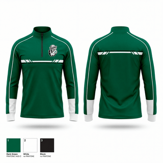 Quarter Zip Jacket, Shamrock Wrestling Club, Wrestling, Teamtime, Team time, sublimation, custom sports apparel, team uniforms, spirit wear, spiritwear, sports uniforms, custom shirts, team store, custom team store, fundraiser sports, apparel fundraiser