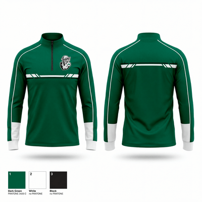Shamrock Wrestling Club 93623299 Quarter Zip Jacket - 1