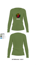 Disc golf 30921940 Women's Long Sleeve V-neck Shirt - 19