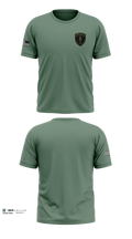 Nicholasville Police Department Special Response Team Old School Cotton Feel Shirt - 10