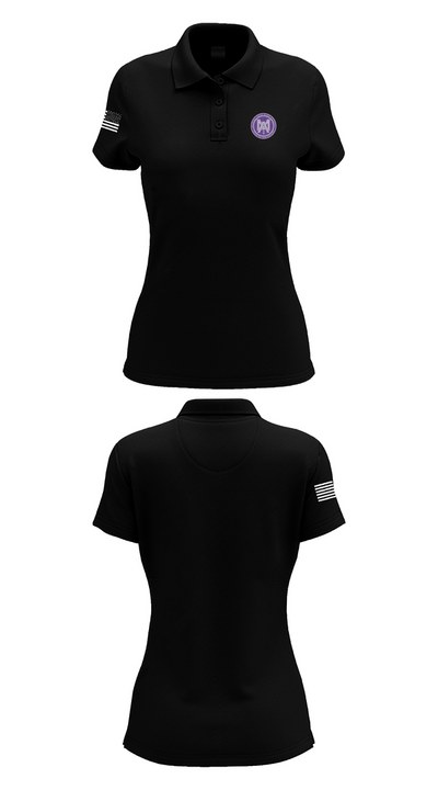 Manual Arts Basketball 90982455 Women's Short Sleeve Performance Polo  - 14