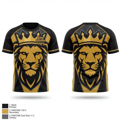 Elite Golden Lions 24741993 Old School Cotton Feel Shirt - 1