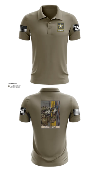 Short Sleeve Performance Polo, 378th ECC, , Teamtime, Team time, sublimation, custom sports apparel, team uniforms, spirit wear, spiritwear, sports uniforms, custom shirts, team store, custom team store, fundraiser sports, apparel fundraiser