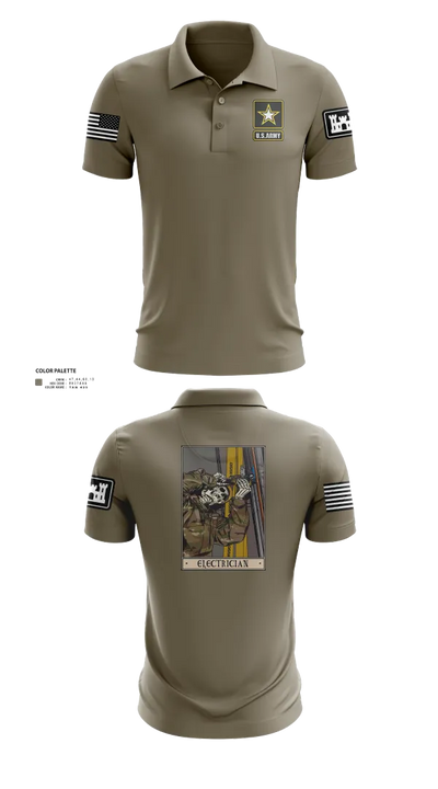 378th ECC 79902608 Short Sleeve Performance Polo - 23