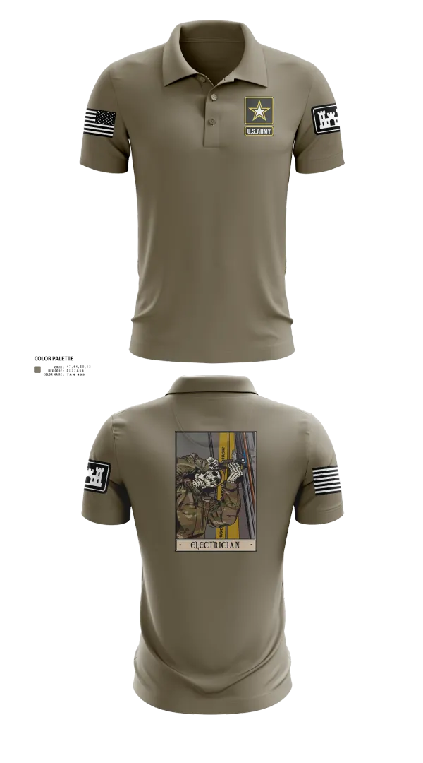 Short Sleeve Performance Polo, 378th ECC, , Teamtime, Team time, sublimation, custom sports apparel, team uniforms, spirit wear, spiritwear, sports uniforms, custom shirts, team store, custom team store, fundraiser sports, apparel fundraiser