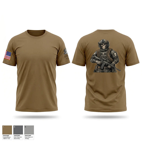 Old School Cotton Feel Shirt, Ammunition Supply Point, National Guard, Teamtime, Team time, sublimation, custom sports apparel, team uniforms, spirit wear, spiritwear, sports uniforms, custom shirts, team store, custom team store, fundraiser sports, apparel fundraiser