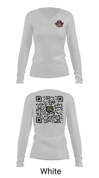 Womens Long Sleeve Vneck Shirt, Pulaski County Cross Country, Cross Country, Teamtime, Team time, sublimation, custom sports apparel, team uniforms, spirit wear, spiritwear, sports uniforms, custom shirts, team store, custom team store, fundraiser sports, apparel fundraiser