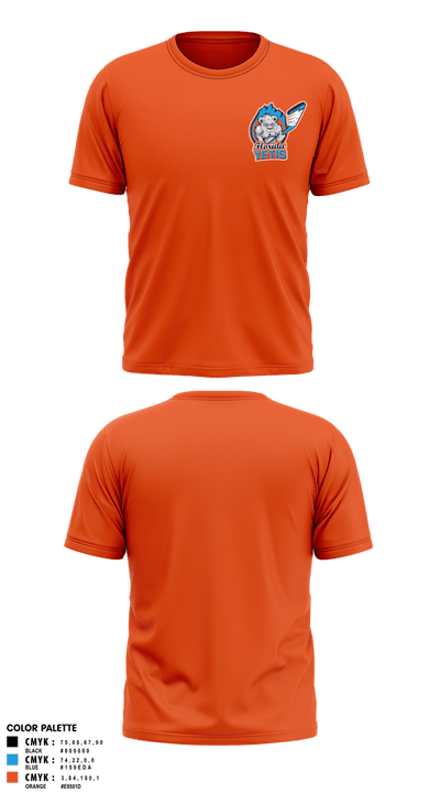 Florida Yetis 28814121 Short Sleeve Performance Shirt - 3