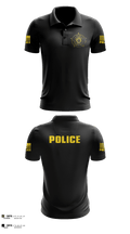 Quinton Police Department 78432934 Short Sleeve Performance Polo - 2