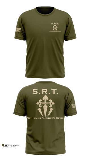 Short Sleeve Performance Shirt, St. James Parish Sheriff's Office SRT, Police, Teamtime, Team time, sublimation, custom sports apparel, team uniforms, spirit wear, spiritwear, sports uniforms, custom shirts, team store, custom team store, fundraiser sports, apparel fundraiser