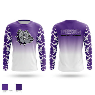 Long Sleeve Performance Shirt, HARRISBURG Bulldogs, Wrestling, Teamtime, Team time, sublimation, custom sports apparel, team uniforms, spirit wear, spiritwear, sports uniforms, custom shirts, team store, custom team store, fundraiser sports, apparel fundraiser