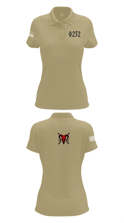 0232 89071174 Women's Short Sleeve Performance Polo  - 95