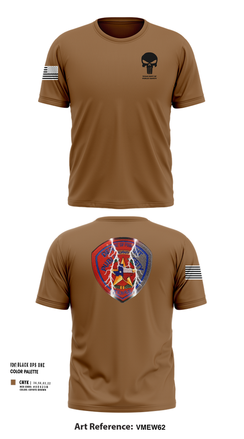 Short Sleeve Performance Shirt, Texas dept of Public Safety, , Teamtime, Team time, sublimation, custom sports apparel, team uniforms, spirit wear, spiritwear, sports uniforms, custom shirts, team store, custom team store, fundraiser sports, apparel fundraiser