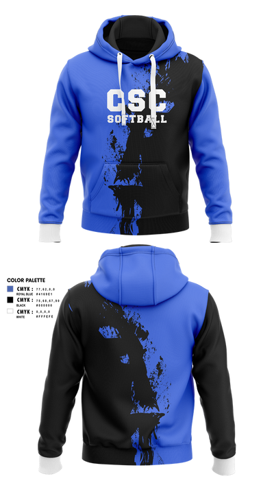 CSC Softball 7642286 Hoodie - 1