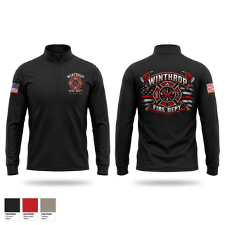 Windbreaker, Winthrop Fire Department, Fire Department, Teamtime, Team time, sublimation, custom sports apparel, team uniforms, spirit wear, spiritwear, sports uniforms, custom shirts, team store, custom team store, fundraiser sports, apparel fundraiser
