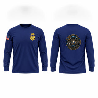 Long Sleeve Performance Shirt, U.S. Customs and Border Protection - Atlanta Field Office, Police, Teamtime, Team time, sublimation, custom sports apparel, team uniforms, spirit wear, spiritwear, sports uniforms, custom shirts, team store, custom team store, fundraiser sports, apparel fundraiser