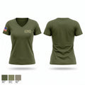 ERO 30443762 Women's Short Sleeve V-neck Shirt - 1