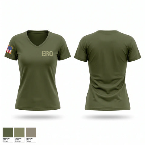 Womens Short Sleeve Vneck Shirt, ERO, Police, Teamtime, Team time, sublimation, custom sports apparel, team uniforms, spirit wear, spiritwear, sports uniforms, custom shirts, team store, custom team store, fundraiser sports, apparel fundraiser