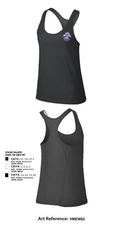 Northwest Magic Basketball 74207630 Tank Top - 4