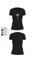 5-17 68237132 Women's Short Sleeve V-neck Shirt - 24