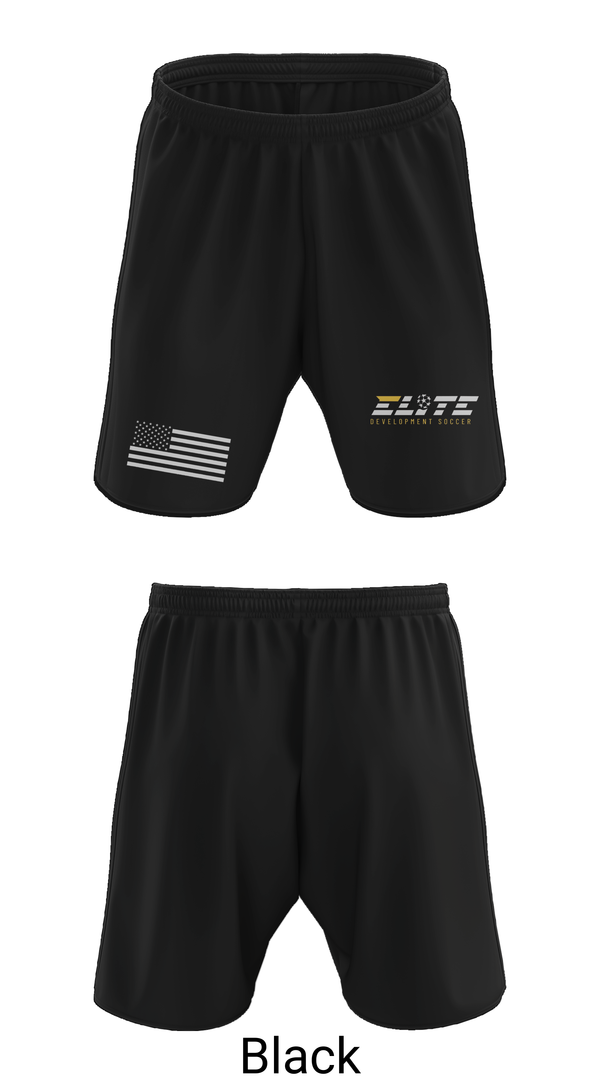 Athletic Shorts With Pockets, Elite Development Soccer, Women's Soccer, Teamtime, Team time, sublimation, custom sports apparel, team uniforms, spirit wear, spiritwear, sports uniforms, custom shirts, team store, custom team store, fundraiser sports, apparel fundraiser