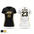 ATC Sports 50874562 Women's Short Sleeve V-neck Shirt - 1