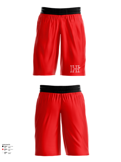 Hart Pirates 55316114 Womens Basketball Shorts - 5
