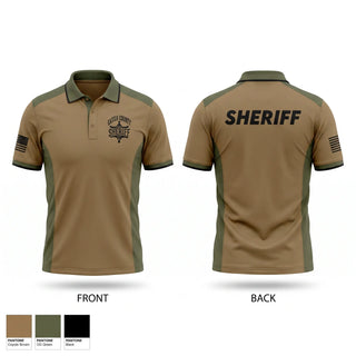 Short Sleeve Performance Polo, Cassia County Sheriff’s Office, Police, Teamtime, Team time, sublimation, custom sports apparel, team uniforms, spirit wear, spiritwear, sports uniforms, custom shirts, team store, custom team store, fundraiser sports, apparel fundraiser