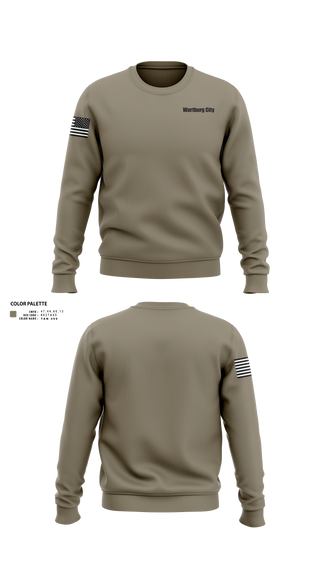 Crew Neck Sweatshirt, Wartburg CityWartburg City, EMS/EMT, Teamtime, Team time, sublimation, custom sports apparel, team uniforms, spirit wear, spiritwear, sports uniforms, custom shirts, team store, custom team store, fundraiser sports, apparel fundraiser