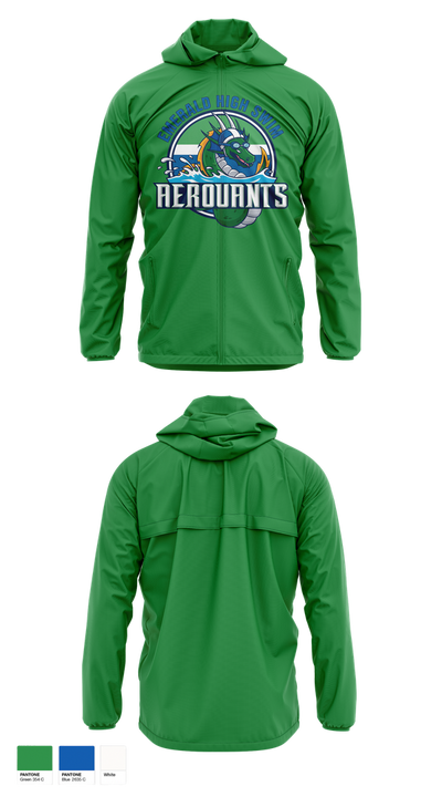 Emerald High Swim Aeroaunts 14114114 Windbreaker - 1
