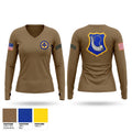 HHC 1/181 62723677 Women's Long Sleeve V-neck Shirt - 1