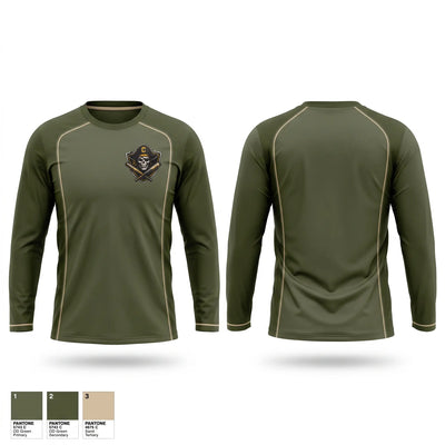 Clarksville pirates Long Sleeve Performance Shirt - 1