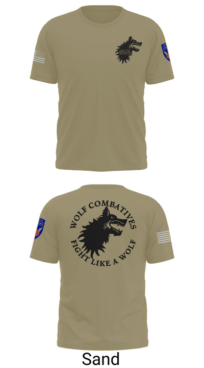 Wolf Combatives Old School Cotton Feel Shirt - 90
