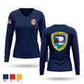 Barrow Volunteer Fire Department 17986709 Women's Long Sleeve V-neck Shirt - 1