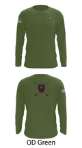 HHC 1ST BN 65TH INF REG 37027078 Long Sleeve Performance Shirt 46