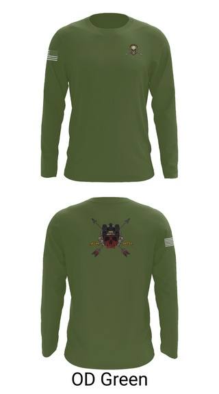 Long Sleeve Performance Shirt, HHC 1ST BN 65TH INF REG, , Teamtime, Team time, sublimation, custom sports apparel, team uniforms, spirit wear, spiritwear, sports uniforms, custom shirts, team store, custom team store, fundraiser sports, apparel fundraiser