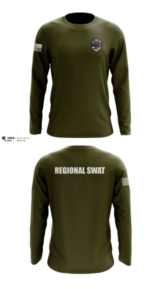 Long Sleeve Performance Shirt, REGIONAL SWAT, Police, Teamtime, Team time, sublimation, custom sports apparel, team uniforms, spirit wear, spiritwear, sports uniforms, custom shirts, team store, custom team store, fundraiser sports, apparel fundraiser