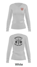 Albany Memorial Hospital 16201632 Women's Long Sleeve V-neck Shirt - 11