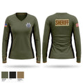 Knox County Sheriff ME Women's Long Sleeve V-neck Shirt - 5