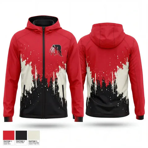 Windbreaker, Rahway High School Tennis, Tennis, Teamtime, Team time, sublimation, custom sports apparel, team uniforms, spirit wear, spiritwear, sports uniforms, custom shirts, team store, custom team store, fundraiser sports, apparel fundraiser