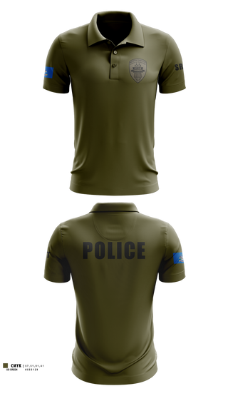 Short Sleeve Performance Polo, P&P SRT, Police, Teamtime, Team time, sublimation, custom sports apparel, team uniforms, spirit wear, spiritwear, sports uniforms, custom shirts, team store, custom team store, fundraiser sports, apparel fundraiser