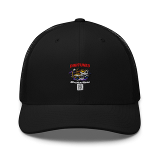 Dinituned offroad and marine Retro Trucker Hat | Yupoong 6606