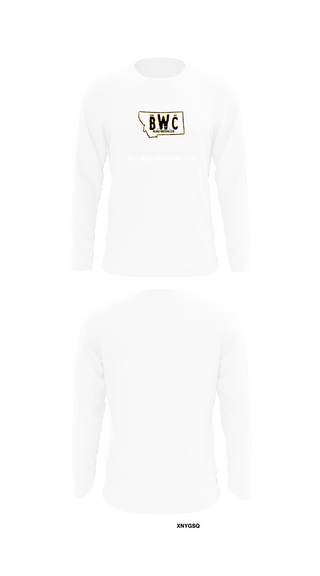 Long Sleeve Performance Shirt, Billings wrestling club, Wrestling, Teamtime, Team time, sublimation, custom sports apparel, team uniforms, spirit wear, spiritwear, sports uniforms, custom shirts, team store, custom team store, fundraiser sports, apparel fundraiser
