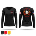 Warthogs MC Women's Long Sleeve V-neck Shirt - 1