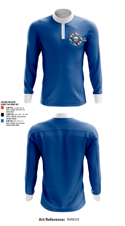 South Valley United 668271 Quarter Zip Jacket - 5