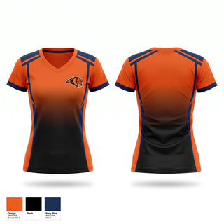Womens Short Sleeve Vneck Shirt, Kennewick lions, Bowling, Teamtime, Team time, sublimation, custom sports apparel, team uniforms, spirit wear, spiritwear, sports uniforms, custom shirts, team store, custom team store, fundraiser sports, apparel fundraiser